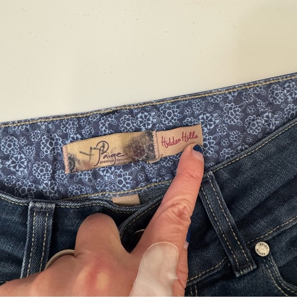 Paige Hidden Hills Jeans in Dusk Size 27 - Picture 2 of 9
